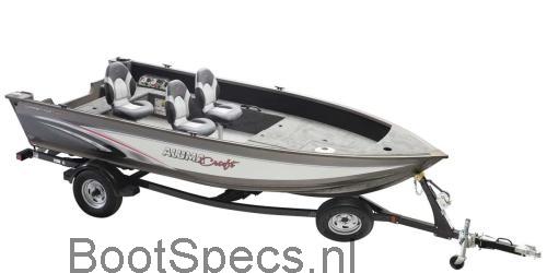 Alumacraft Competitor 165 Tiller specificaties